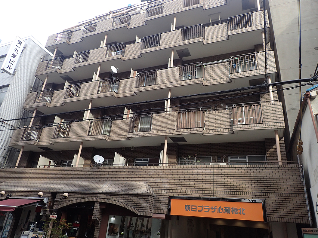 朝日 プラザ 心斎橋 北